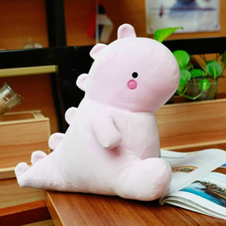 30-60CM Dinosaur Plush Toys Cute Stuffed Soft Animal Doll for Baby Kids Cartoon Toy Classic Gift(pink) - Soft Toys by buy2fix | Online Shopping UK | buy2fix