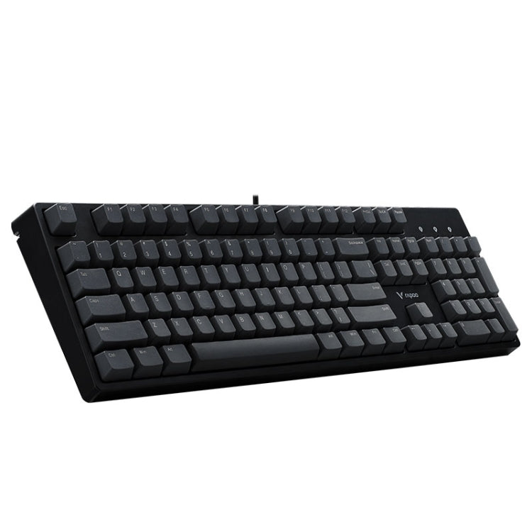 Rapoo V860 Desktop Wired Gaming Mechanical Keyboard, Specifications:104 Keys(Black Shaft) - Wired Keyboard by Rapoo | Online Shopping UK | buy2fix