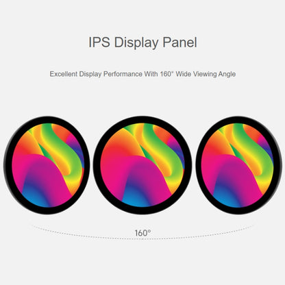 Waveshare 1080x1080 IPS Optically Bonded 5-Inch HDMI Circular 10-Point Touch Screen(24369) - Consumer Electronics by Waveshare | Online Shopping UK | buy2fix