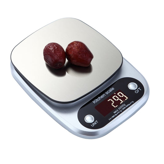 BOH-C305 Kitchen Stainless Steel LCD  Electronic Scale, Specification: 5kg/0.1g - Jewelry Scales by buy2fix | Online Shopping UK | buy2fix