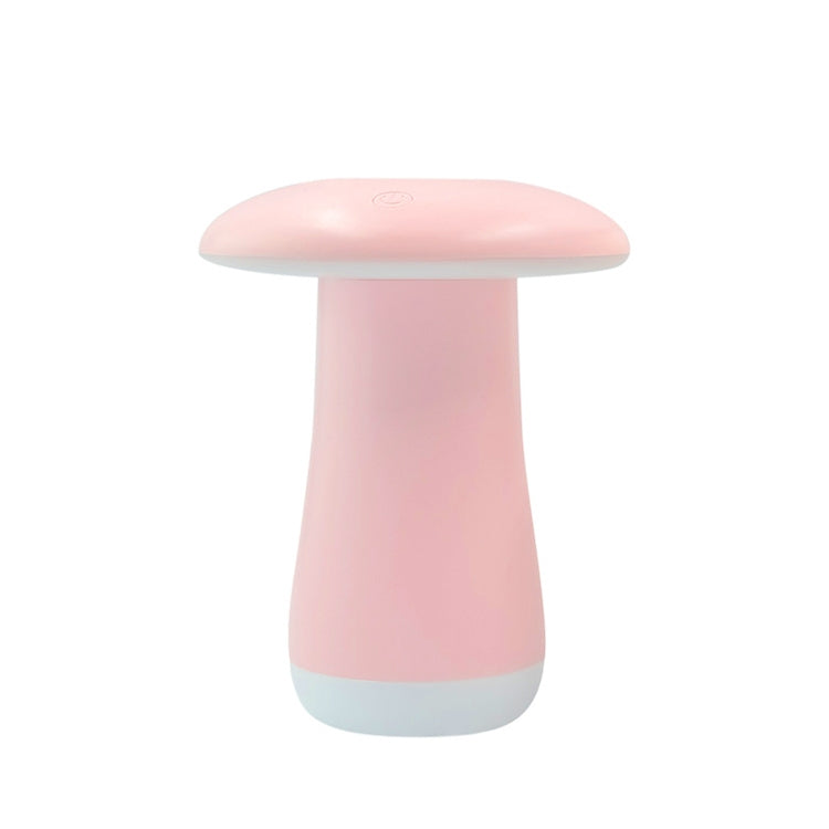 Mushroom Aromatherapy Night Light Bedroom Bedside Sleep Air Humidifier Sleep Aid Lamp Automatic Alcohol Sprayer(Pink) - Home & Garden by buy2fix | Online Shopping UK | buy2fix