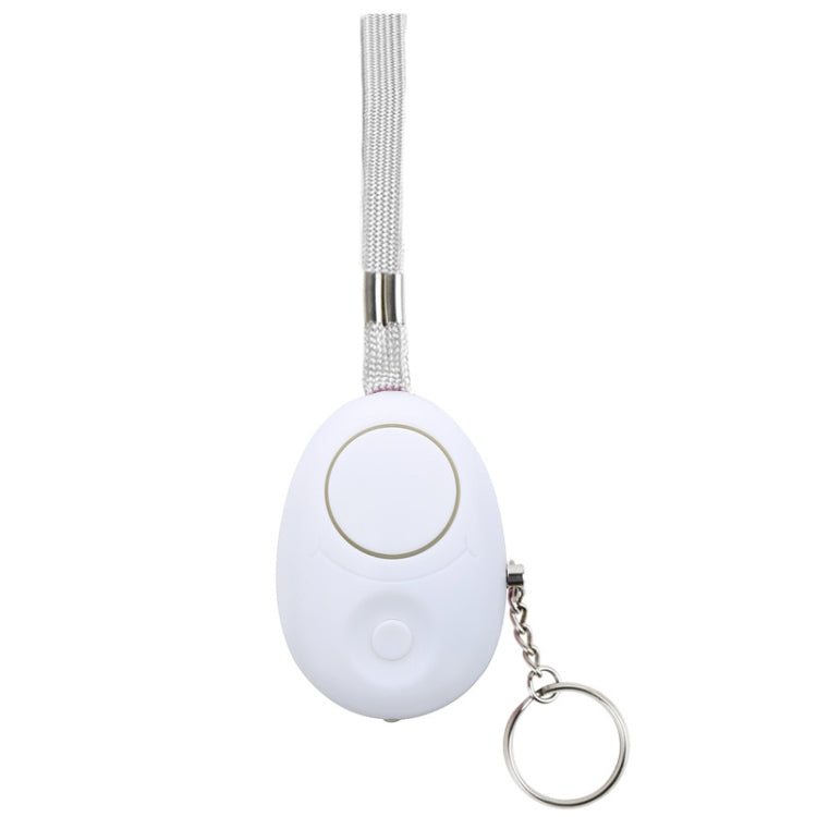 120dB Key Anti-lost Alarm Anti-wolf Alarm with LED Light(White) - Security by buy2fix | Online Shopping UK | buy2fix