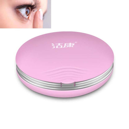 Jie Kang Contact Lens Cleaner and Contact Lens Automatic Cleaning Machine Box(Girlish Pink) - Home & Garden by buy2fix | Online Shopping UK | buy2fix