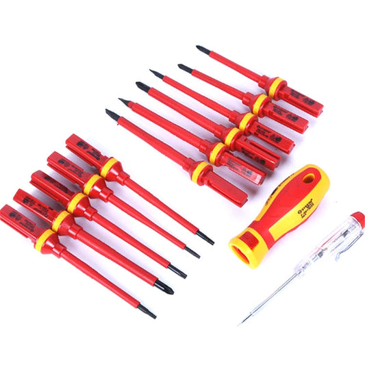 13 in 1 VDE Industrial Telecommunications High Pressure Resistant Screwdriver Set Apple Phone Repair Tool Screwdriver - Screwdriver Set by SPIFFLYER | Online Shopping UK | buy2fix