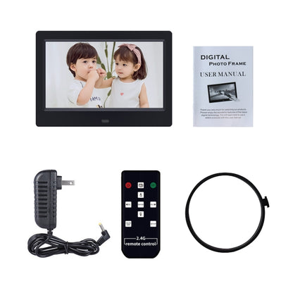 DPF-706-2.4G 7 inch Digital Photo Frame LED Wall Mounted Advertising Machine, Plug:US Plug(White) - 1.5-7.0 inch by buy2fix | Online Shopping UK | buy2fix