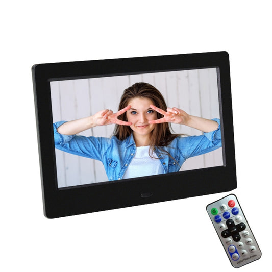 DPF-706 7 inch Digital Photo Frame LED Wall Mounted Advertising Machine, Plug:UK Plug(Black) - Consumer Electronics by buy2fix | Online Shopping UK | buy2fix