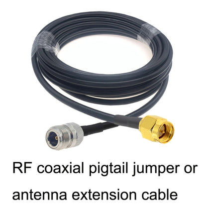 SMA Male to N Female RG58 Coaxial Adapter Cable, Cable Length:0.5m -  by buy2fix | Online Shopping UK | buy2fix