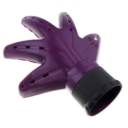 Palm-shaped Hair Dryer Special Cover Shape Drying Shaping Tool(Purple) - Home & Garden by buy2fix | Online Shopping UK | buy2fix