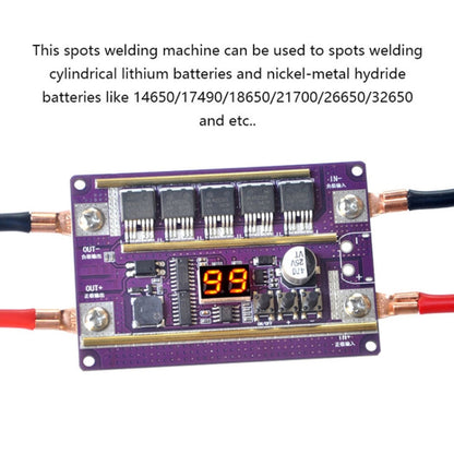 Lead-Acid Battery Version 12V Digital Display DIY Battery Spot Welding Machine Pen Control, Style:10 Square Pen With Case - Home & Garden by buy2fix | Online Shopping UK | buy2fix