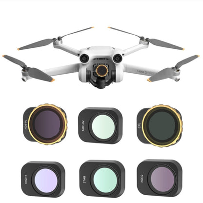 JSR For Mini 3 Pro Camera Filters, Style:4 In 1 ND8-PL+ND16-PL+ND32-PL+ND64-PL - DJI & GoPro Accessories by JSR | Online Shopping UK | buy2fix