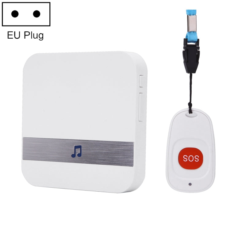 CACAZI C1 Smart Home Wireless Remote Control Doorbell, Style:EU Plug - Security by CACAZI | Online Shopping UK | buy2fix