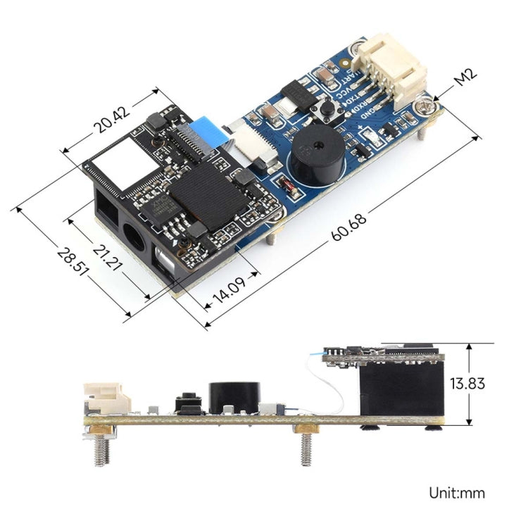 Waveshare 2D Codes Scanner Module Supports 4mil High-density Barcode Scanning,23962 - Consumer Electronics by Waveshare | Online Shopping UK | buy2fix