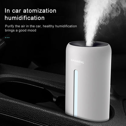 FUQINS Water Cup Mini Air Humidifier USB Colorful Night Light Car Home Silent Aromatherapy Diffuser(White) - Home & Garden by buy2fix | Online Shopping UK | buy2fix