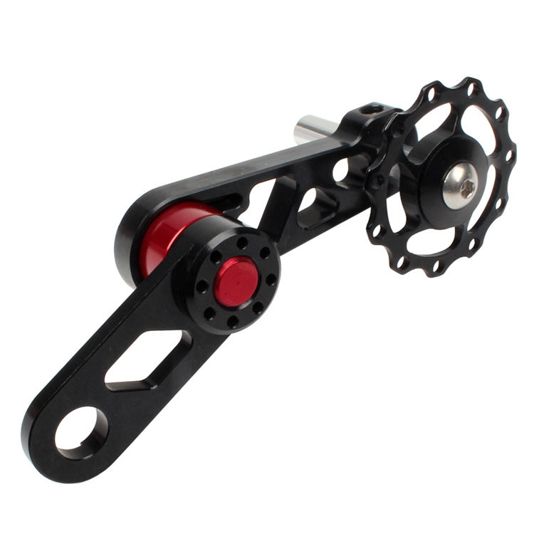 Litepro Folding Bike Guide Wheel LP Oval Chainring Chain Zipper Rear Derailleur Chain(Black) - Outdoor & Sports by Litepro | Online Shopping UK | buy2fix