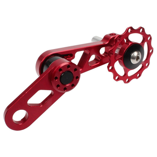 Litepro Folding Bike Guide Wheel LP Oval Chainring Chain Zipper Rear Derailleur Chain(Red) - Outdoor & Sports by Litepro | Online Shopping UK | buy2fix