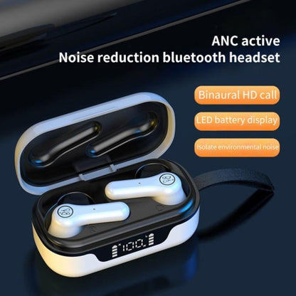 ANC PRO Touch 5.0TWS Master-slave Switch Wireless Bluetooth Headset Intelligent Noise Cancelling(White) - Bluetooth Earphone by buy2fix | Online Shopping UK | buy2fix