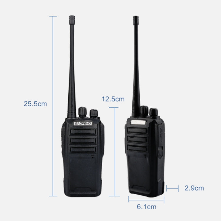 Baofeng BF-UV6D Civil Hotel Outdoor Construction Site Mobile High-power Walkie-talkie, Plug Specifications:US Plug - Consumer Electronics by Baofeng | Online Shopping UK | buy2fix