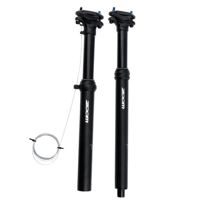 ZOOM Bicycle Wire-Controlled Hydraulic Lift Seat Tube Mountain Bike Seatpost, Size:31.6mm, Specification:375mm External Routing - Outdoor & Sports by ZOOM | Online Shopping UK | buy2fix