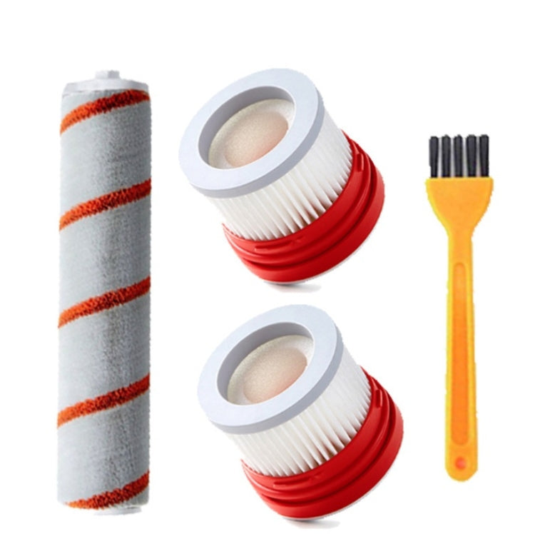 Floor Brush Filter Roll Brush Set for Xiaomi V9 / V9B Wireless Vacuum Cleaner - Consumer Electronics by buy2fix | Online Shopping UK | buy2fix