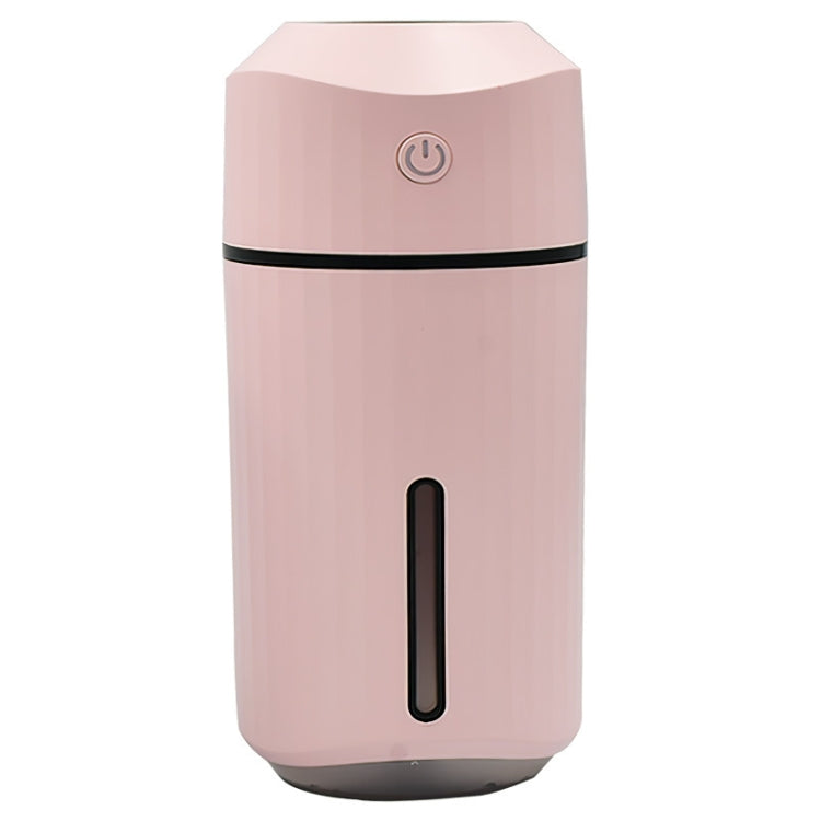 Mini USB Colorful Night Light Home Car Humidifier, Style:Plug-in Type(Pink) - In Car by buy2fix | Online Shopping UK | buy2fix