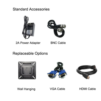 ZGYNK HB1303Q Embedded Industrial Capacitive Touch Display, US Plug, Size: 15.6 inch, Style:Resistor - LCD Monitors by ZGYNK | Online Shopping UK | buy2fix