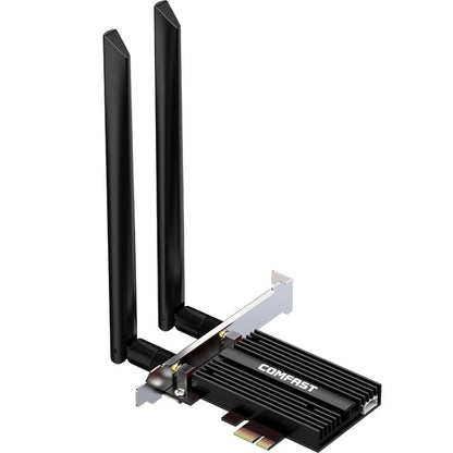 COMFAST Gaming Game 3000Mbps Gigabit Dual-Frequency Wireless Desktop Computer PCIE Wireless Network Card, Coverage: AX200 PRO - Add-on Cards by COMFAST | Online Shopping UK | buy2fix