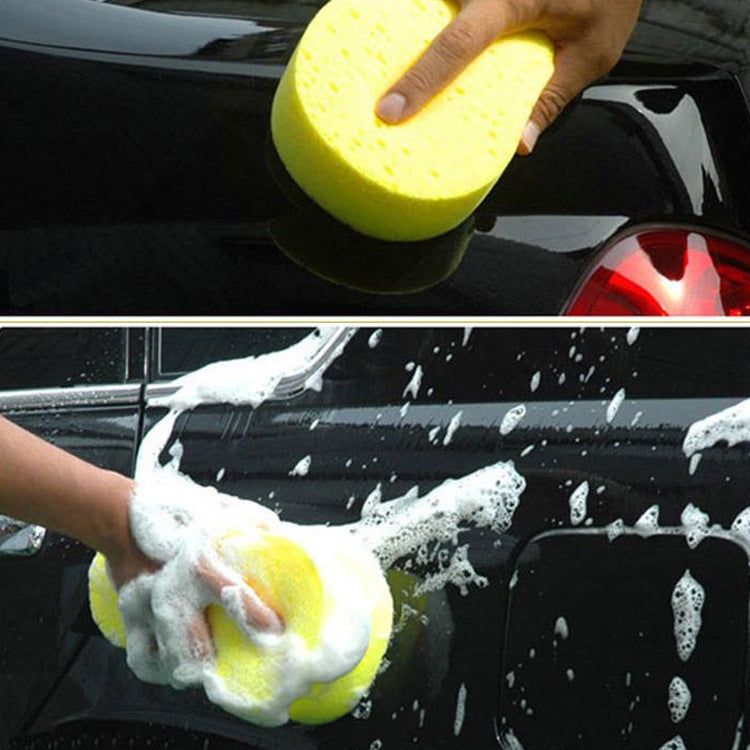 10 PCS Honeycomb Car Wash Sponge Large Vacuum Compression Sponge Car Beauty Waxing Tool(Random Colour Delivery) - Polishing Machine & Accessories by buy2fix | Online Shopping UK | buy2fix