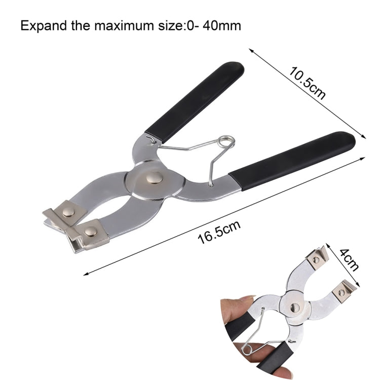 Plier Piston Ring Installer Pliers Expander Installer Remove Tool Car Hand Tools(Black) - In Car by buy2fix | Online Shopping UK | buy2fix
