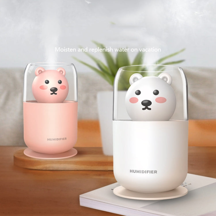 Y06 Cute Pet USB Air Humidifier Home Car Small Hydrating Aroma Diffuser(White) - Home & Garden by buy2fix | Online Shopping UK | buy2fix