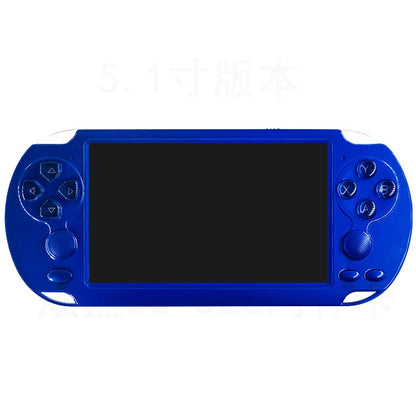 X9 5.1 inch Screen 128-bit Arcade Retro Handheld Game Console with 8G Memory(Blue) - Pocket Console by buy2fix | Online Shopping UK | buy2fix