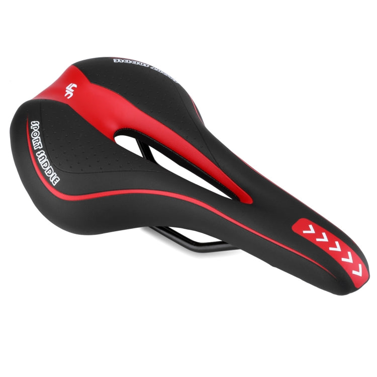 YAFEE YF-1018 Mountain Bike Saddle Bicycle Riding Saddle Bicycle Saddle(Black White) - Outdoor & Sports by YAFEE | Online Shopping UK | buy2fix