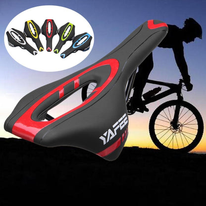 YAFEE Mountain Bike Saddle Mountain Bike Seat Hollow Bicycle Seat(Blue) - Outdoor & Sports by YAFEE | Online Shopping UK | buy2fix