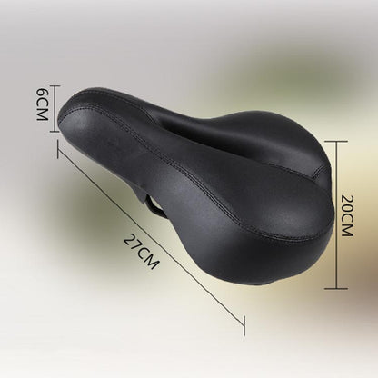 Bicycle Seat Saddle Bicycle Seat Car Seat(Black) - Outdoor & Sports by buy2fix | Online Shopping UK | buy2fix