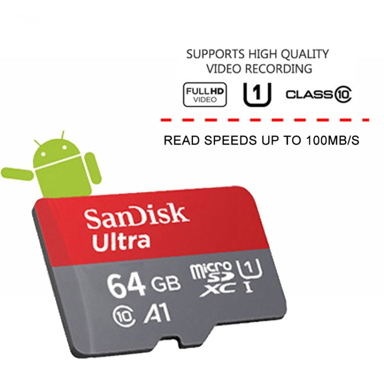 SanDisk A1 Monitoring Recorder SD Card High Speed Mobile Phone TF Card Memory Card, Capacity: 16GB-98M/S - Micro SD Card by SanDisk | Online Shopping UK | buy2fix