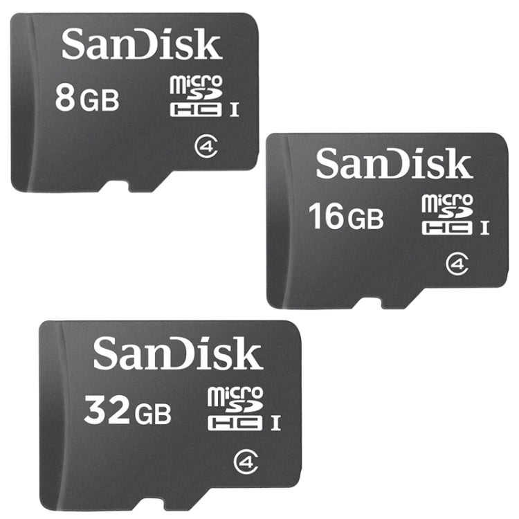 SanDisk C4 Small Speaker TF Card Mobile Phone Micro SD Card Memory Card, Capacity: 8GB - Micro SD Card by SanDisk | Online Shopping UK | buy2fix