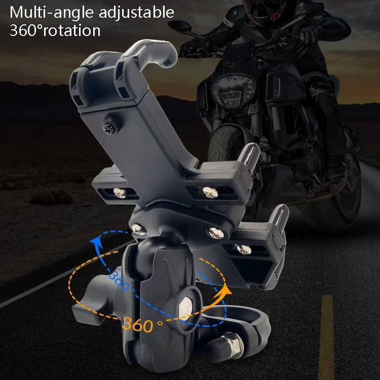 N-STAR Motorcycle Bicycle Composite Version Of Mobile Phone Bracket Multifunctional Accessories Lightweight Riding Equipment(M10 Ball Head) - Holders by N-STAR | Online Shopping UK | buy2fix