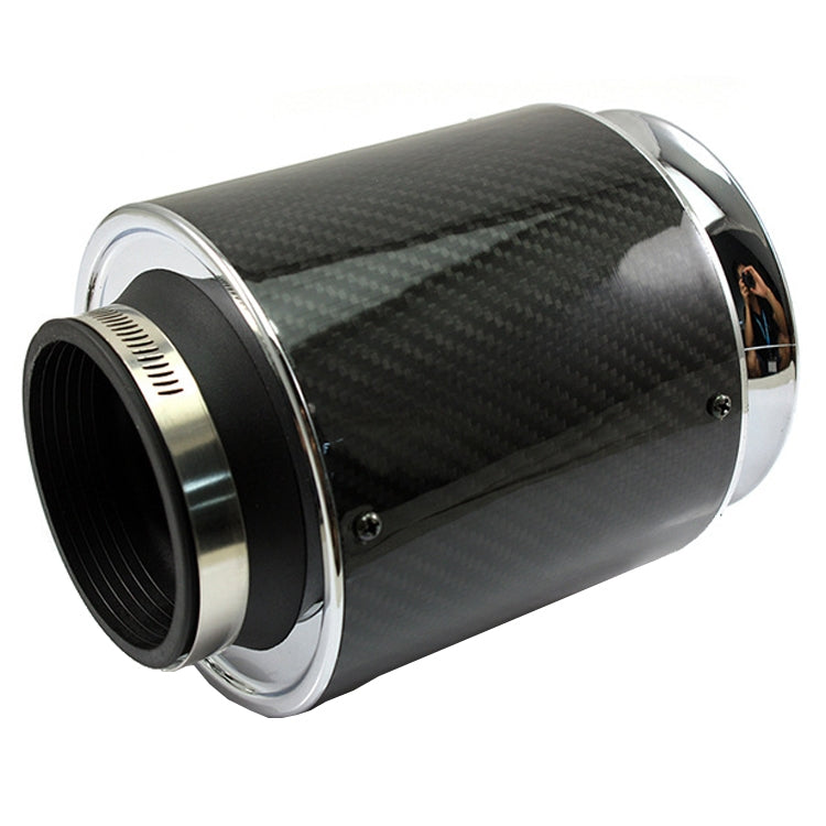 013 Car Universal Modified High Flow Carbon Fiber Mushroom Head Style Air Filter, Specification: Large 76mm Inner Diameter - In Car by buy2fix | Online Shopping UK | buy2fix