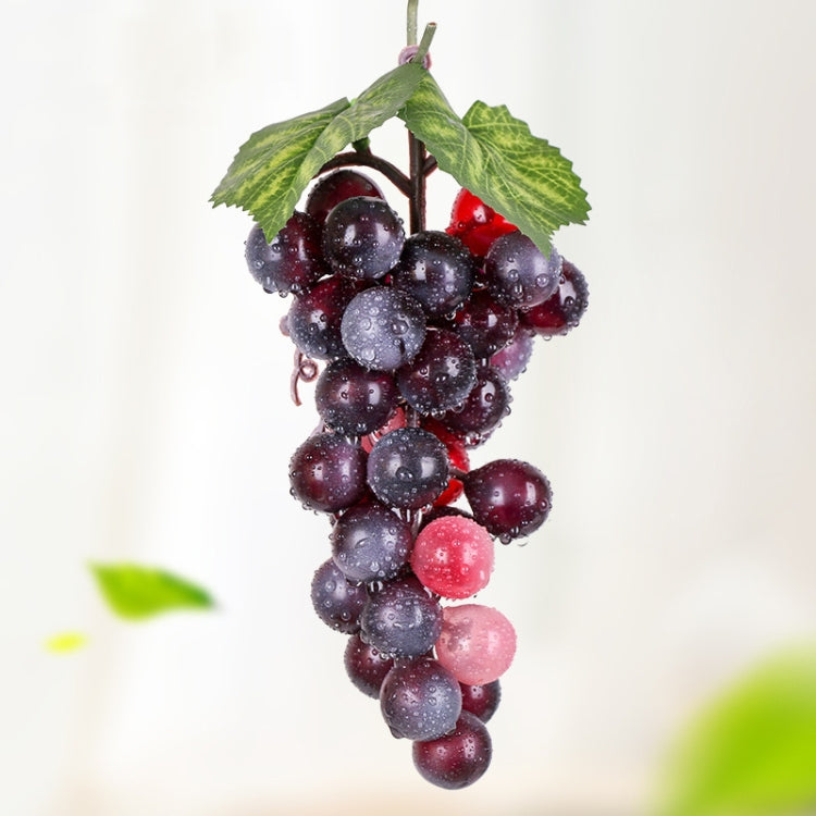 4 Bunches 36 Grain Agate Grapes Simulation Fruit Simulation Grapes PVC with Cream Grape Shoot Props - Camera Accessories by buy2fix | Online Shopping UK | buy2fix