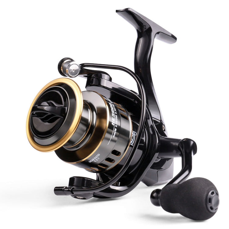 All Metal Rocker Arm Smooth Fishing Reel Spinning Reel, Spec: HE-5000 (EVA Grip) - Fishing Reels by buy2fix | Online Shopping UK | buy2fix