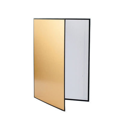 2 PCS Photography Folded Thickening A4 Cardboard Folding Light Diffuser Board(Gold) - Camera Accessories by buy2fix | Online Shopping UK | buy2fix