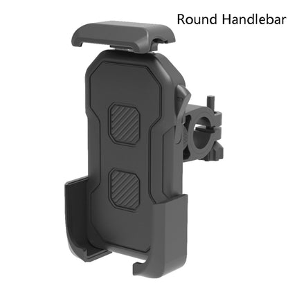 HW-68 Motorcycle Bicycle Navigation Mobile Phone Bracket, Style: Round Handlebar - Holder by buy2fix | Online Shopping UK | buy2fix