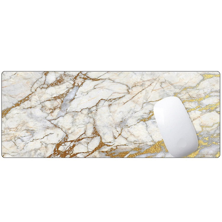 300x700x3mm Marbling Wear-Resistant Rubber Mouse Pad(Blue Crystal Marble) - Mouse Pads by buy2fix | Online Shopping UK | buy2fix