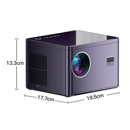 K1 1080P HD Motorized Focus Projector Home 5G Dual-Band WiFi Wireless Projector(EU Plug) - Mini Projector by buy2fix | Online Shopping UK | buy2fix