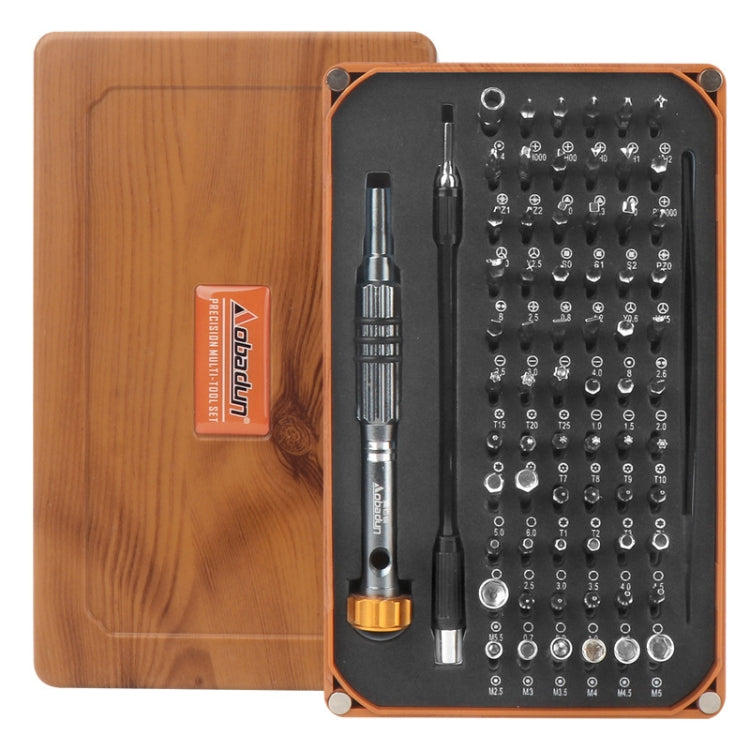 Obadun 9801 68 In 1 Screwdriver Set Manual Batch Glasses Screwdriver Hardware Repair Tool(Wood Grain Box) - Screwdriver Set by Obadun | Online Shopping UK | buy2fix