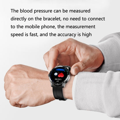 S80 Heart Rate And Blood Pressure Multi-Sports Mode Smart Sports Bracelet,Specification: Silver Steel - Smart Wear by buy2fix | Online Shopping UK | buy2fix