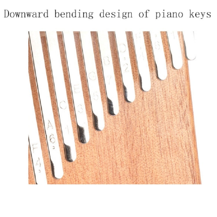 21-Tone Thumb Piano Kalimba Portable Musical Instrument(Wooden) - Keyboard Instruments by buy2fix | Online Shopping UK | buy2fix