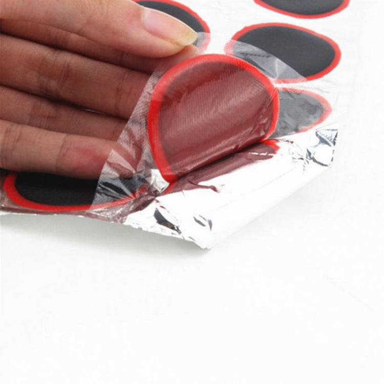 10 PCS Car Vacuum Tire Film Bicycle Motorcycle Tire Repair Film, Style: Round - In Car by buy2fix | Online Shopping UK | buy2fix