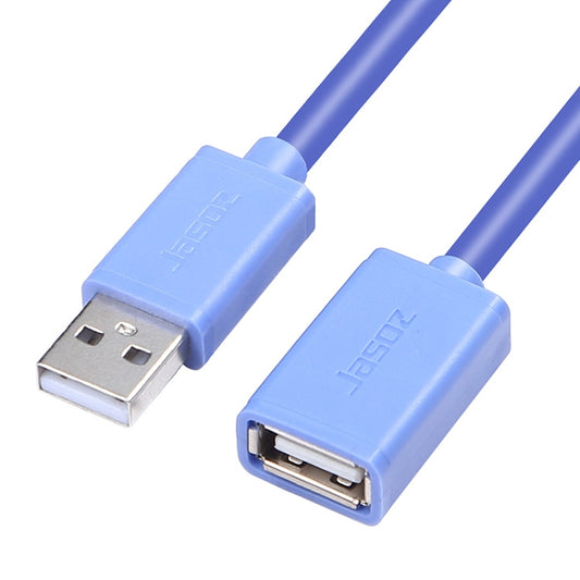 3 PCS Jasoz USB Male to Female Oxygen-Free Copper Core Extension Data Cable, Colour: Dark Blue 1.5m - USB Cable by buy2fix | Online Shopping UK | buy2fix