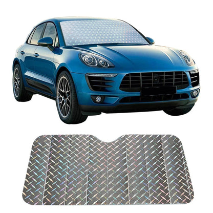 SHUNWEI 2 PCS Car Front Windshield Sunshade Summer Sun Protection And Heat Insulation Shading Board, Size: R-3922 140x75cm (SUV Off-road Vehicle) - In Car by SHUNWEI | Online Shopping UK | buy2fix