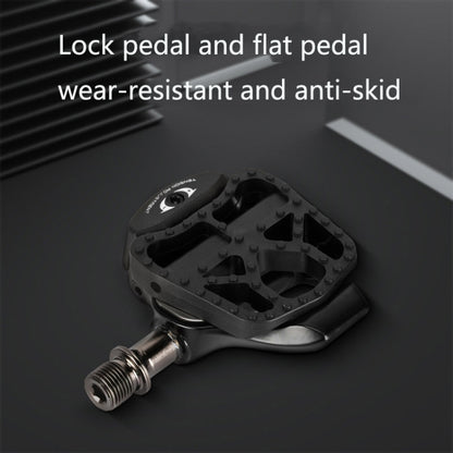 1 Pair PROMEND Road Bike Bicycle Lock Pedal Conversion Piece Nylon Plastic Self-Locking Pedal PDZ-N11 - Outdoor & Sports by PROMEND | Online Shopping UK | buy2fix